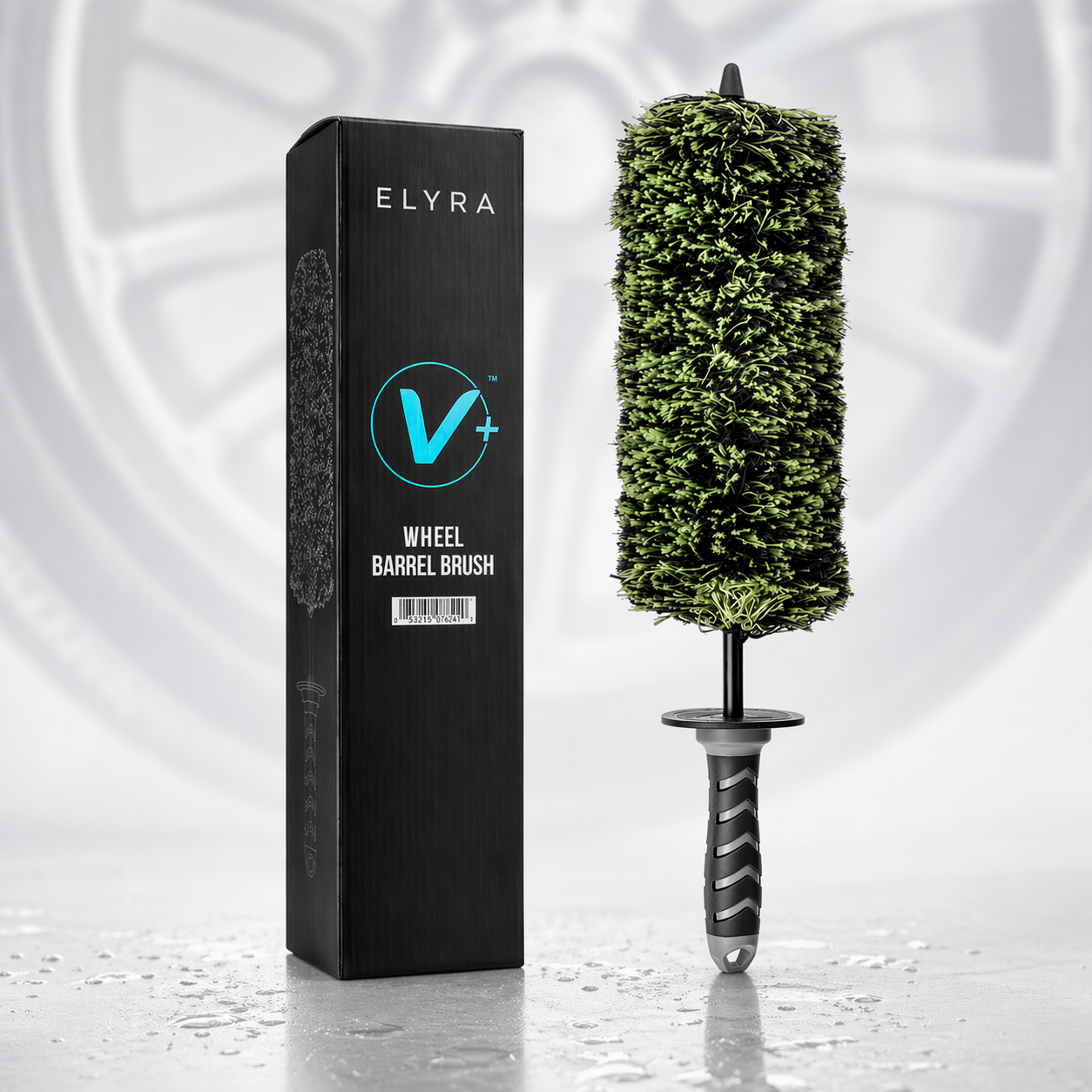 Elyra Viking Wheel Barrel Brush